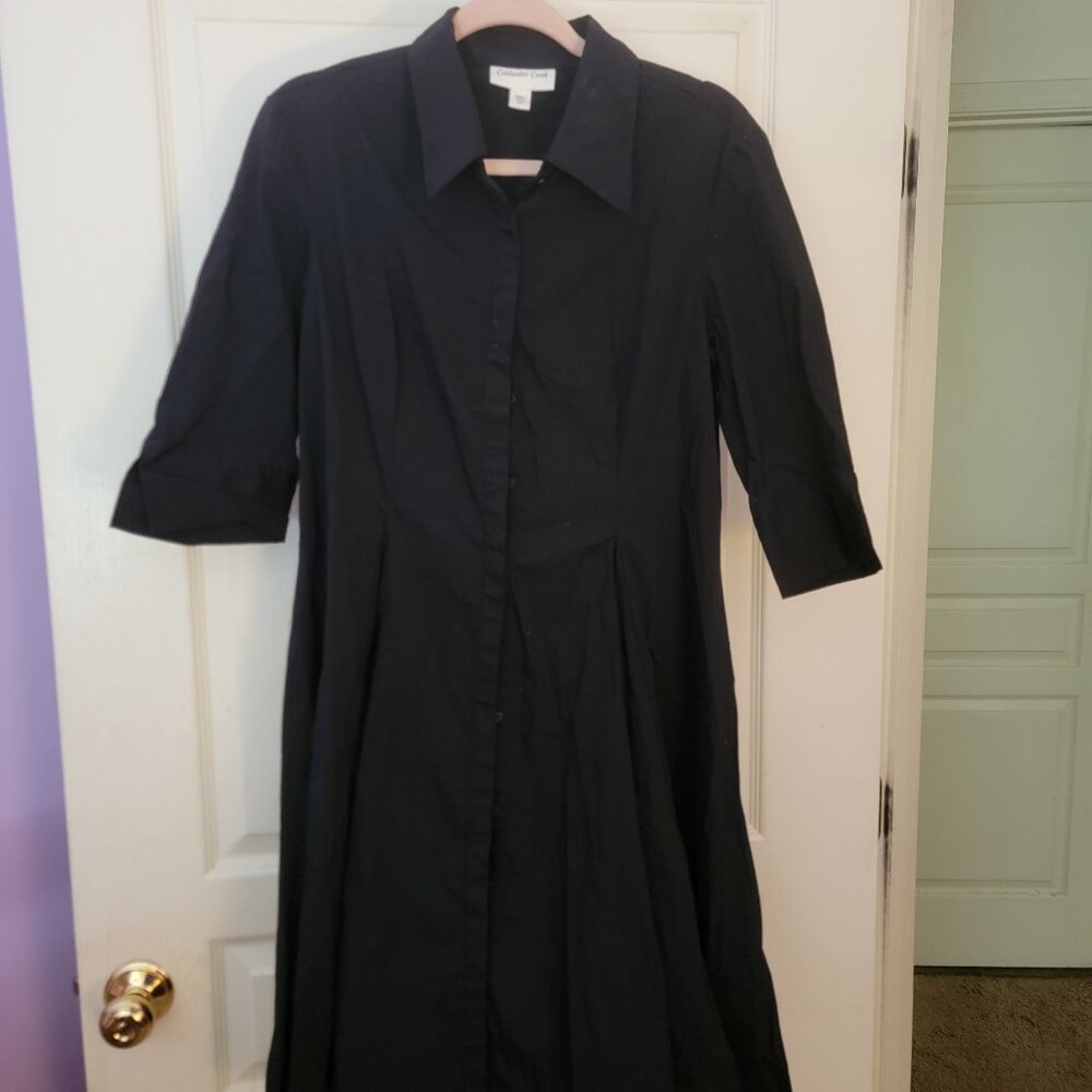 Coldwater Creek Black Dress Size 14